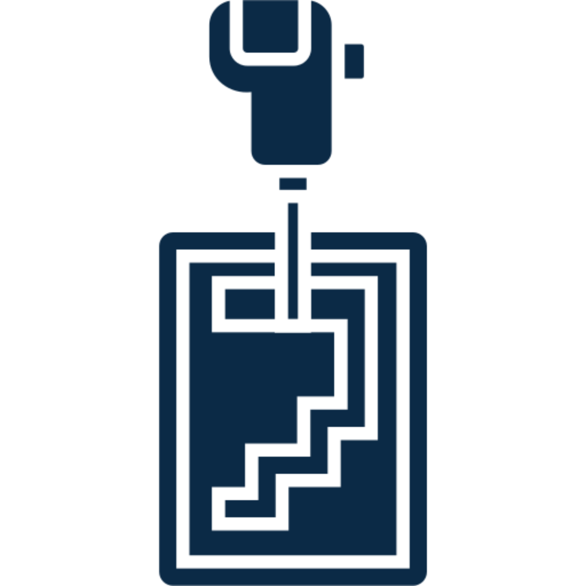 Gear shift icon on black background.